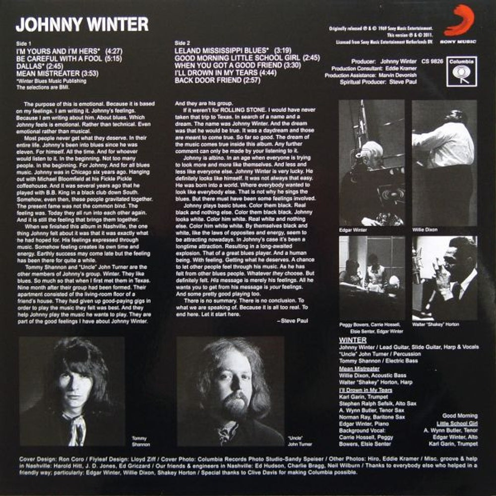 Johnny Winter – Johnny Winter (LP Vinyl)