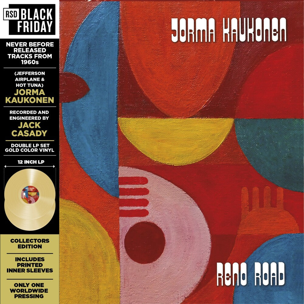 Jorma Kaukonen / Casady,Jack – Reno Road: Unleased Tracks From The '60's (RSD 2024 2-LP Vinyl)