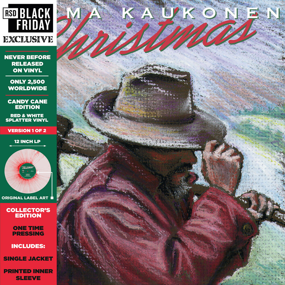 Jorma Kaukonen – Christmas (Candy Cane Edition RSD Black Friday 2021 LP Vinyl) - Back