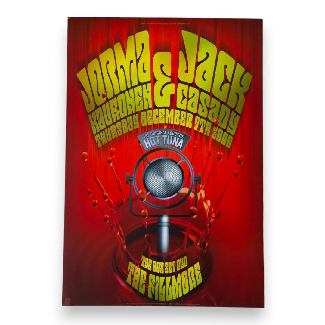 Jorma Kaukonen & Jack Casady, Acoustic Hot Tuna – The Fillmore, San Francisco (Dec 7, 2000) by Rex Ray