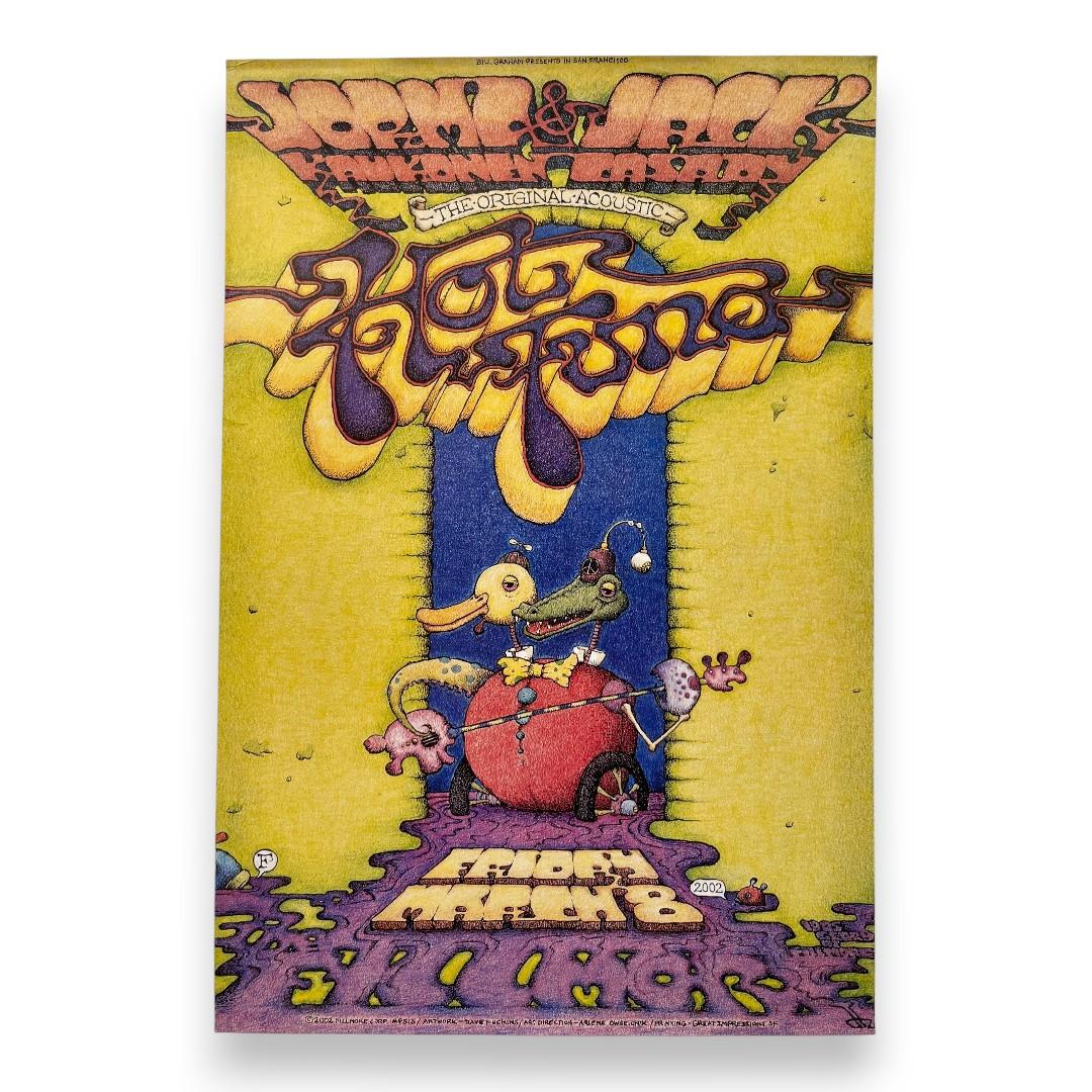 Jorma Kaukonen & Jack Casady, Acoustic Hot Tuna – The Fillmore, San Francisco (Mar 8, 2002) by Dave Huckins