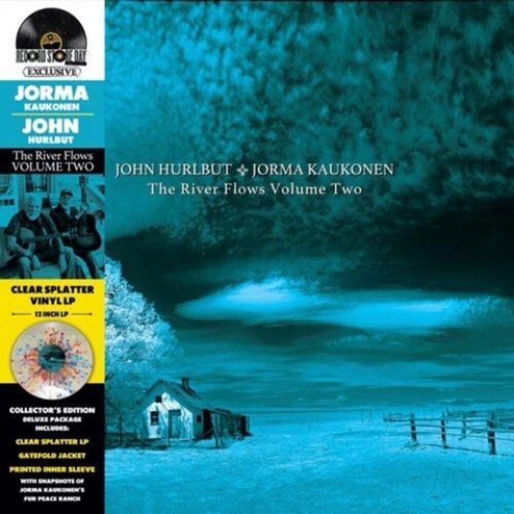 Jorma Kaukonen & John Hurlbut – The River Flows Vol. 2 (Clear RSD 2021 LP Vinyl) - Back
