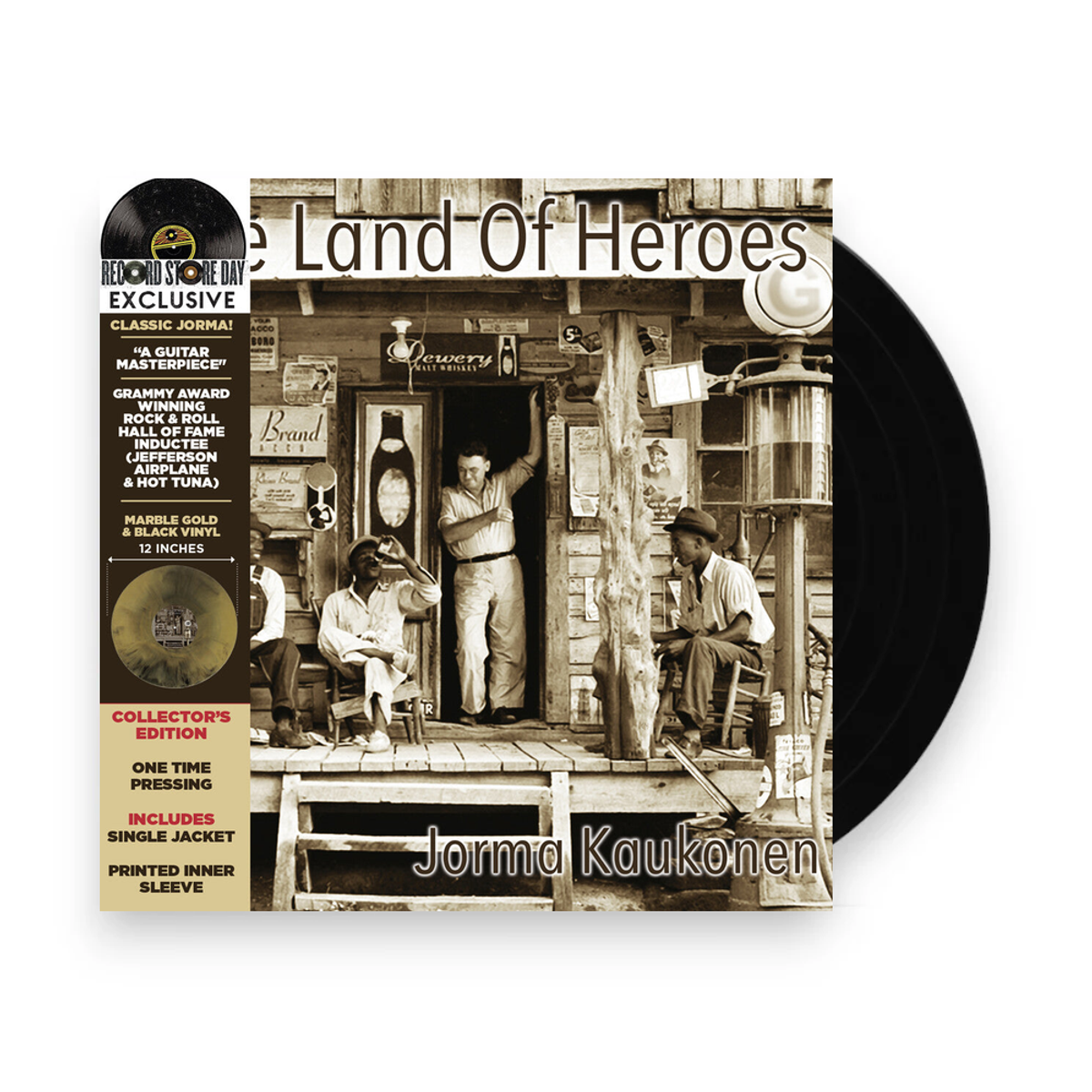 Jorma Kaukonen – Land Of Heroes (RSD 2022 LP Vinyl) - Front