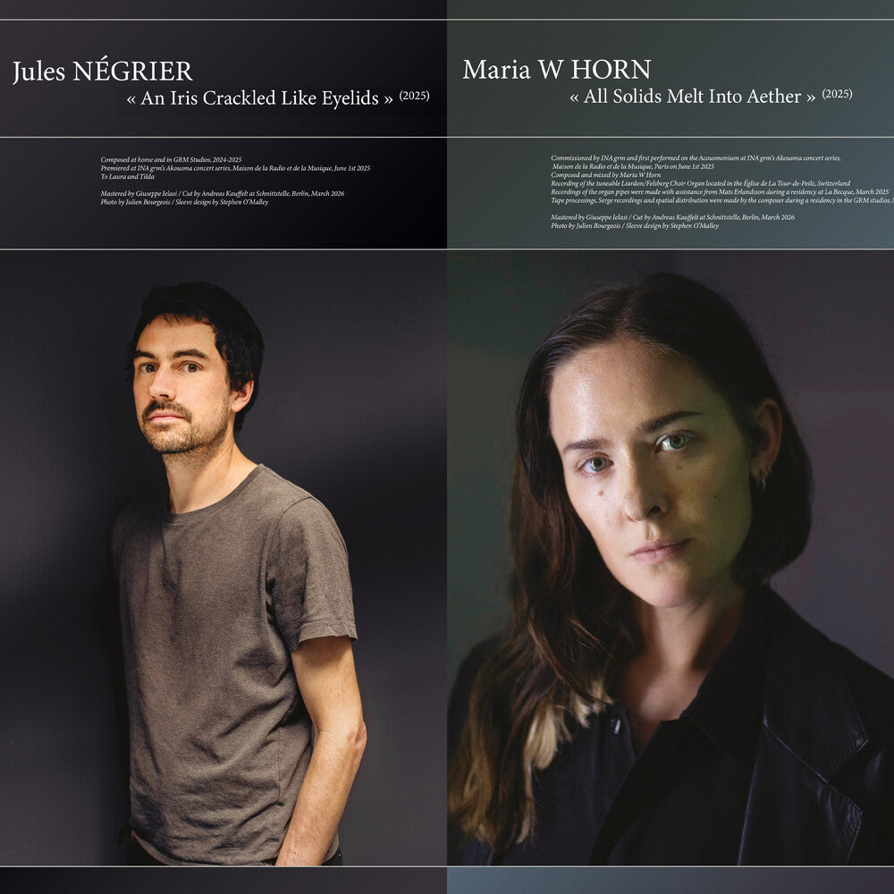 Jules Negrier – Iris Crackled Like Eyelids / All Solids Melt Into (LP Vinyl)