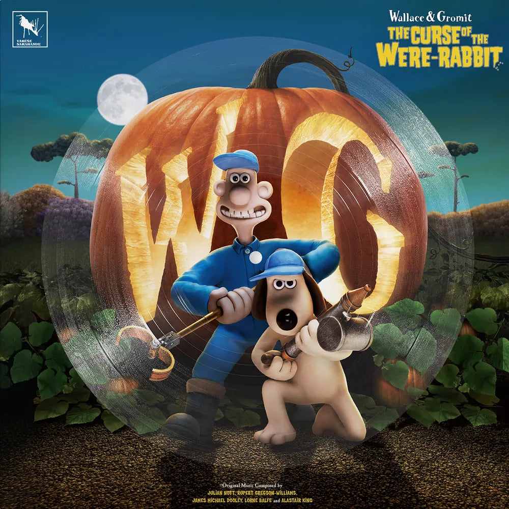 Julian Nott, Rupert Gregson-Williams, James Michael Dooley, Lorne Balfe, & Alastair King – Wallace & Gromit: The Curse Of The Were-Rabbit - Original Motion Picture Soundtrack (Picture Disc LP Vinyl)