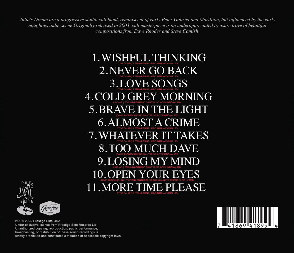 Julia's Dream – Hindsight (CD)