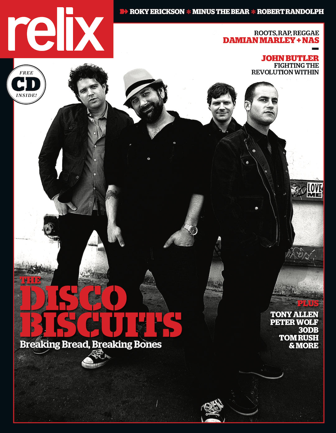 The Disco Biscuits - July 2010 Relix Issue