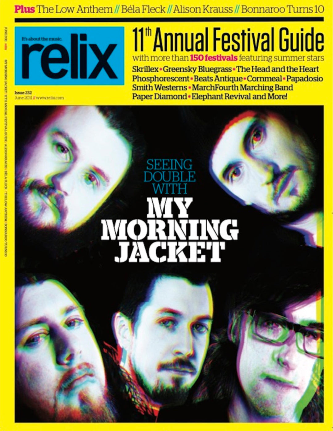 My Morning Jacket - June 2011 Relix Issue