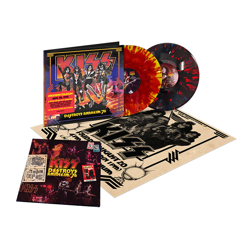 KISS – KISS Destroys Anaheim '76 (LP Vinyl)