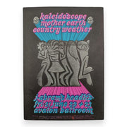Kaleidoscope, Mother Earth, Country Weather – The Avalon Ballroom, San Francisco (Jun 21–23, 1968) by Patrick Lofthouse (Postcard, Fair Condition)