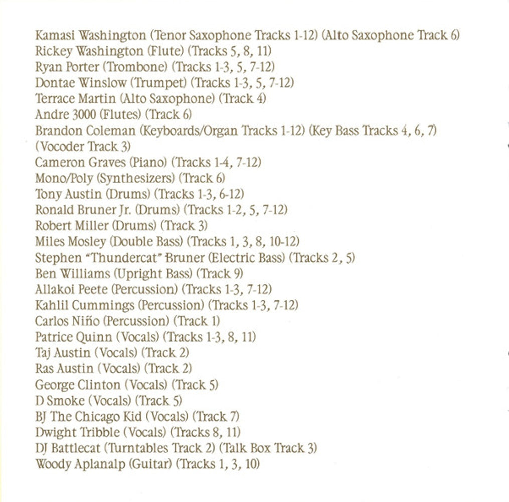 Kamasi Washington – Fearless Movement (2-CD)