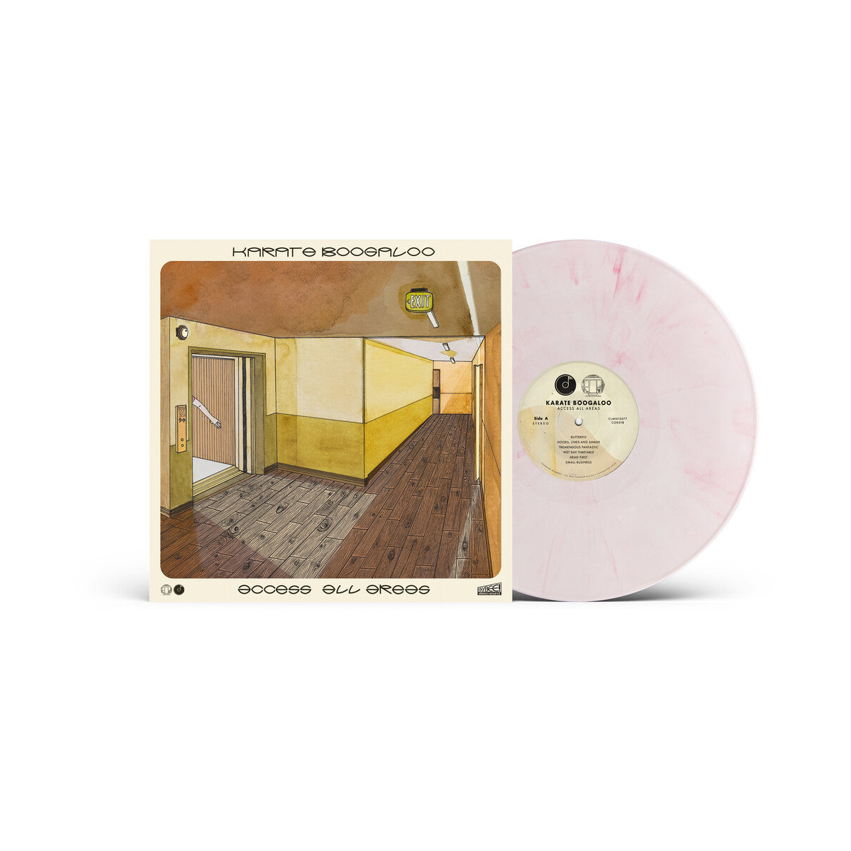 Karate Boogaloo – Access All Areas - Pink (Colored, Pnk LP Vinyl)