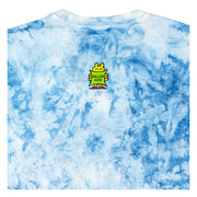 Killer Acid Mushroom Blue Tie Dye T-Shirt