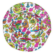 Killer Acid Mushroom Friends Reversible Bucket Hat
