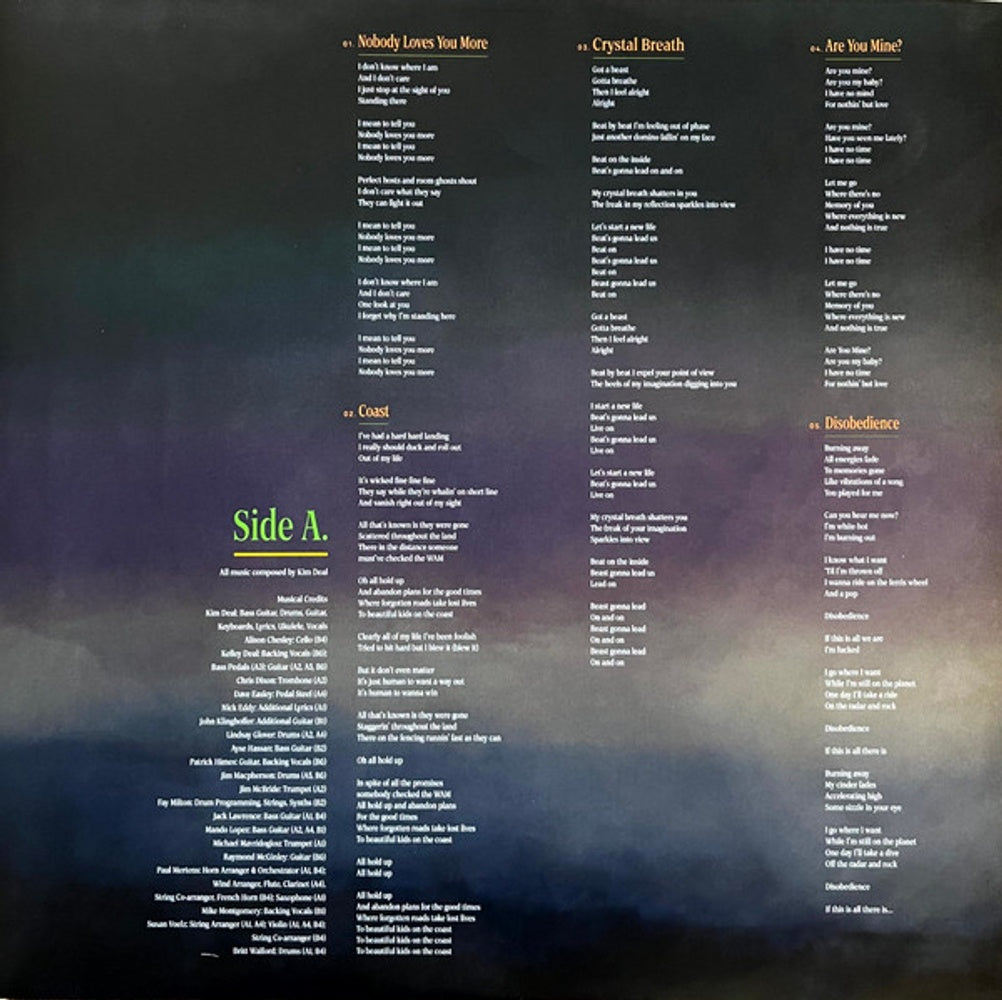 Kim Deal – Nobody Loves You More (LP Vinyl)