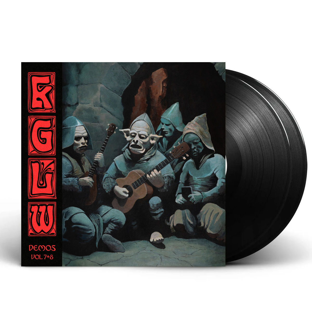 King Gizzard And The Lizard Wizard – King Gizzard: Demos Vol 7 + 8 (Double Splatter 2-LP Vinyl) - Front