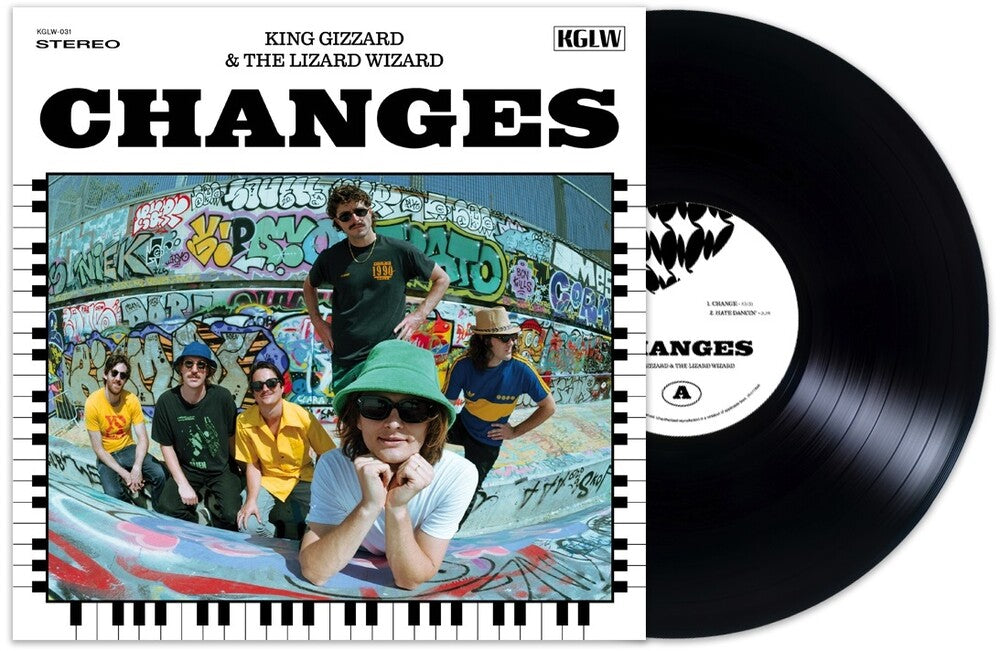 King Gizzard & The Lizard Wizard – Changes (Limited Edition Recycled Black Wax LP Vinyl)
