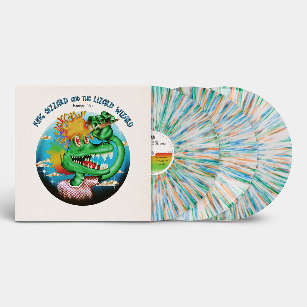 King Gizzard & The Lizard Wizard – Europe '25 Vol. Ii (triple Gatefold - Rainbow Sprinkles Splatter Vinyl/)
