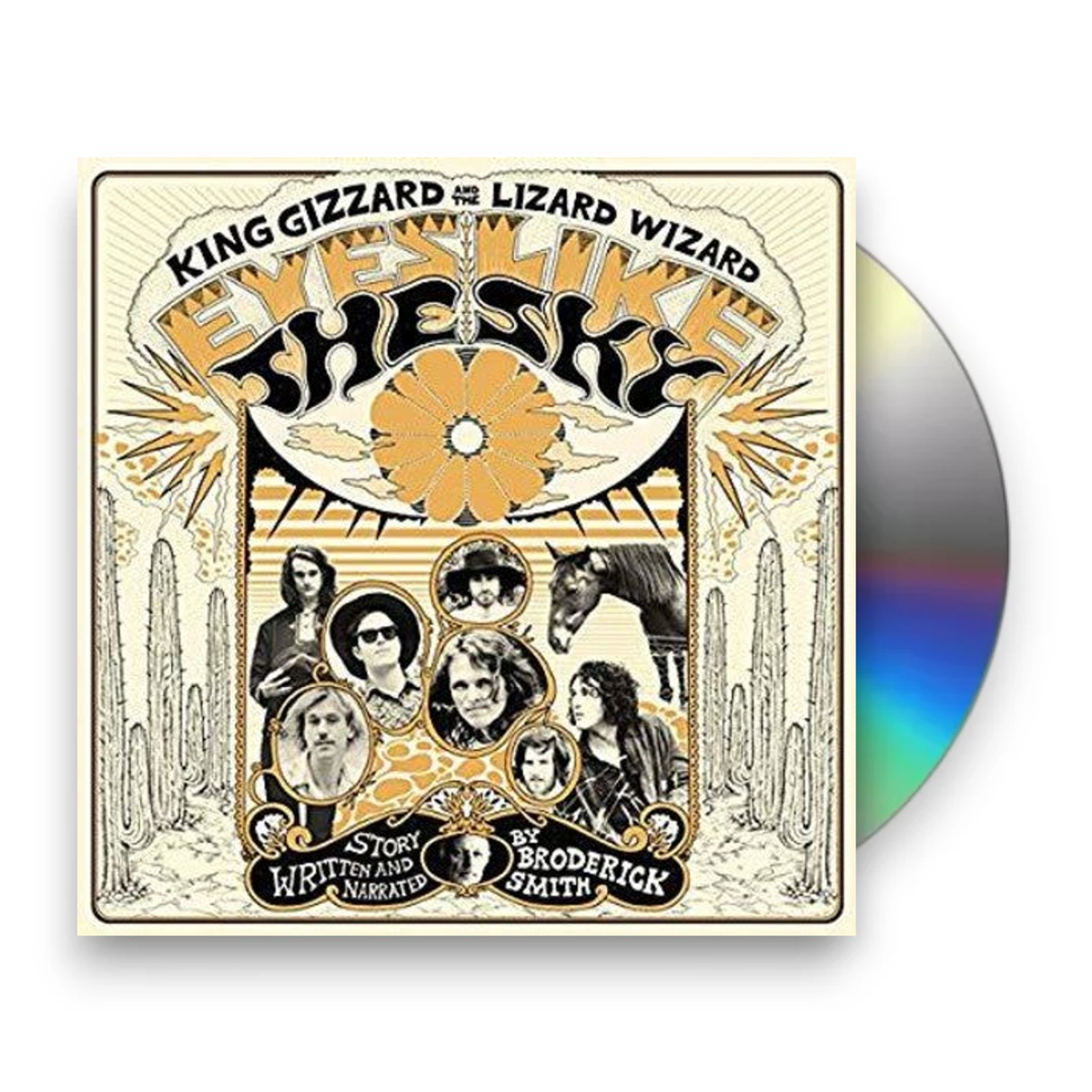 King Gizzard & The Lizard Wizard – Eyes Likes The Sky (CD) - Front