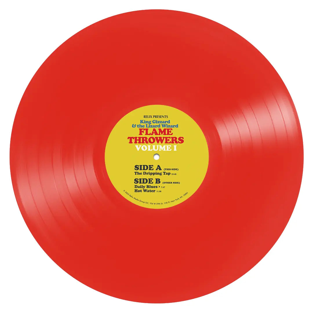 ウェザウォールRemix収録-The Liminanas 12inchレコード King Gizzard & The Lizard Wizard - Flame Vinyl LP | Relix