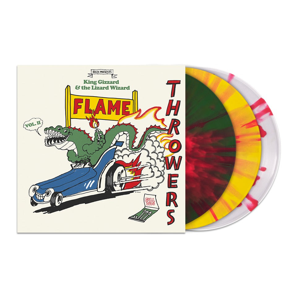 King Gizzard & The Lizard Wizard – Flame Throwers: Volumes 2-4 (Limited Edition 9-LP Vinyl Bundle)