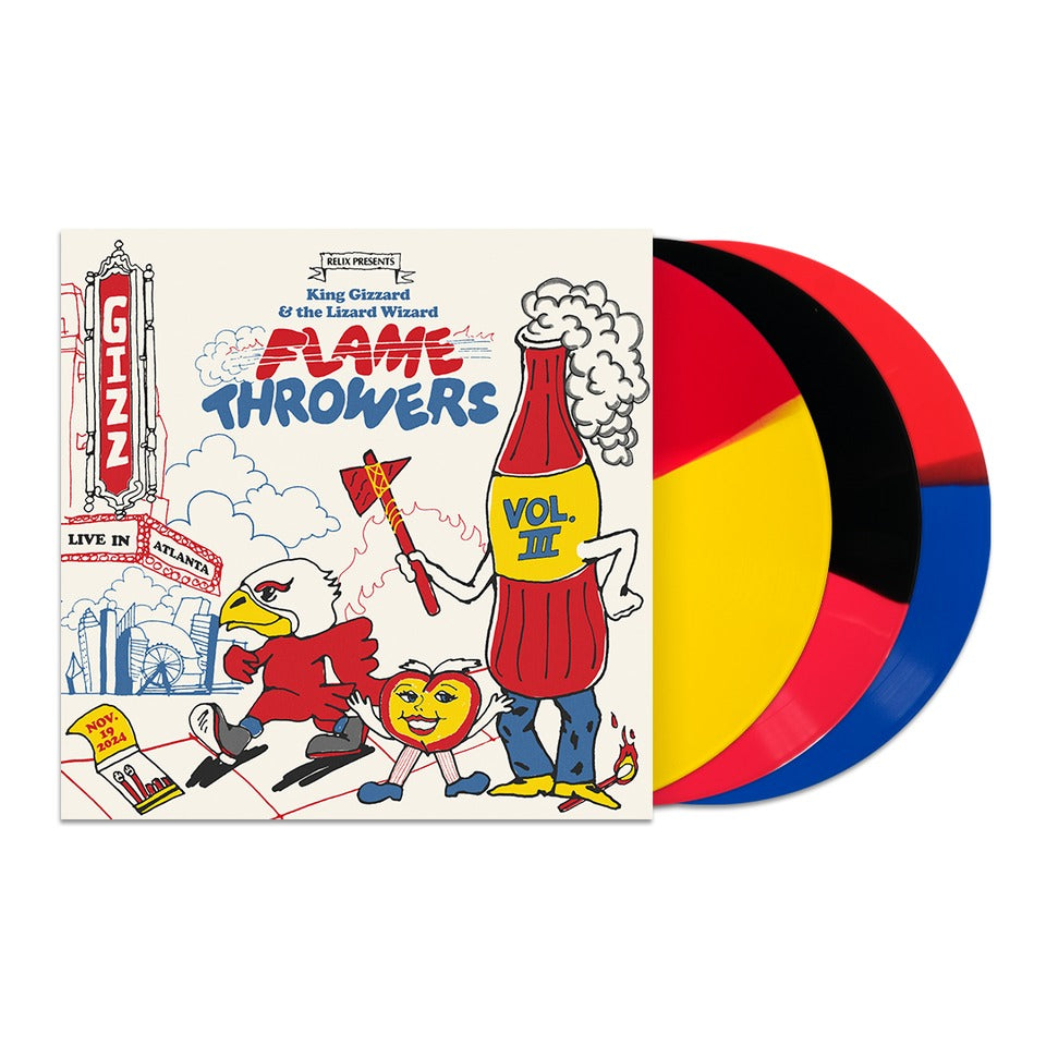 King Gizzard & The Lizard Wizard – Flame Throwers: Volumes 2-4 (Limited Edition 9-LP Vinyl Bundle)