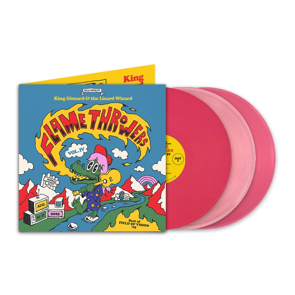 King Gizzard & The Lizard Wizard – Flame Throwers: Volumes 2-4 (Limited Edition 9-LP Vinyl Bundle)