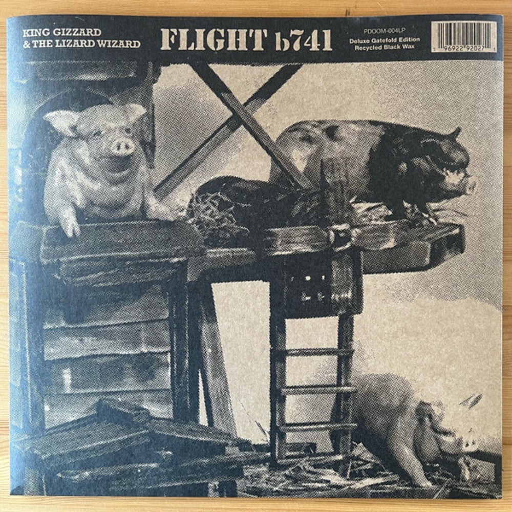 King Gizzard & The Lizard Wizard – Flight B741 (Deluxe LP Vinyl) - Label