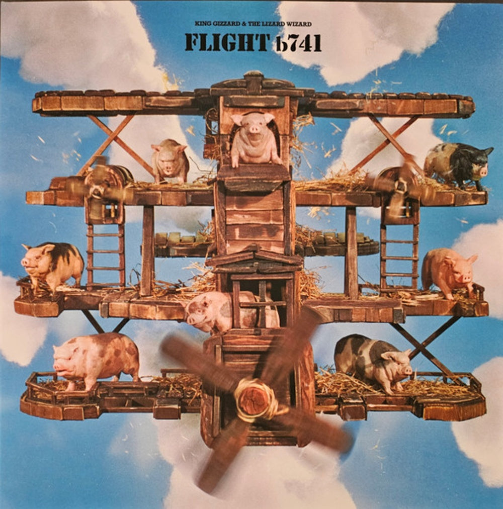 King Gizzard & The Lizard Wizard – Flight B741 (Deluxe LP Vinyl) - Back
