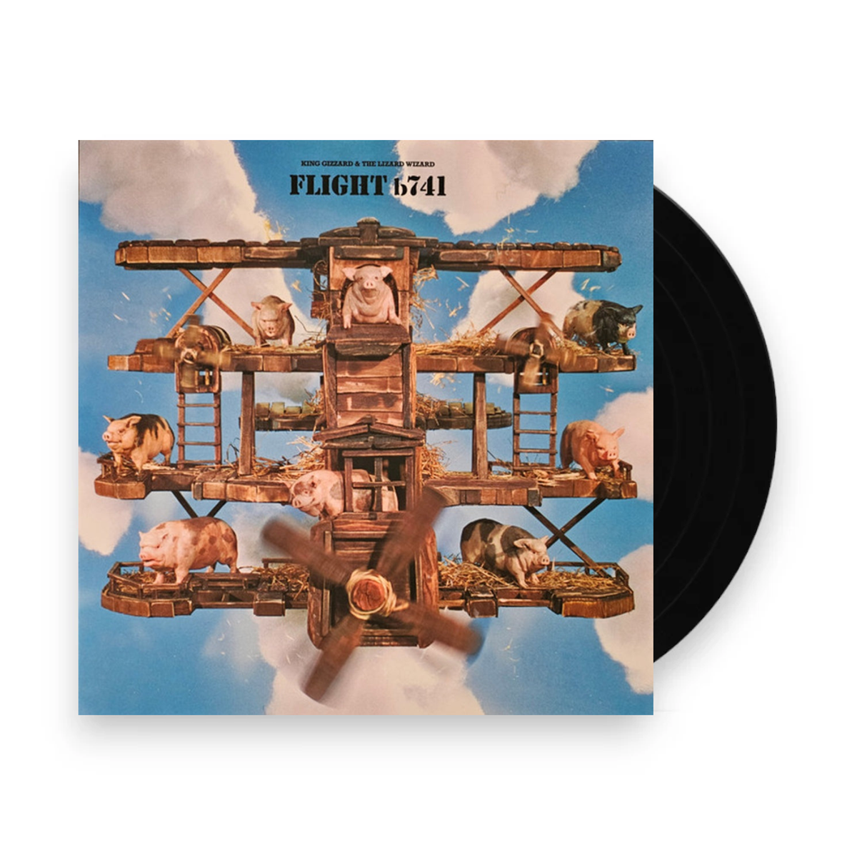 King Gizzard & The Lizard Wizard – Flight B741 (Deluxe LP Vinyl) - Front