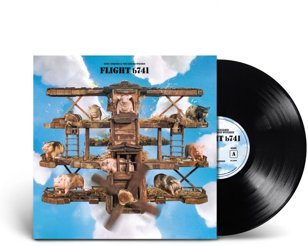 King Gizzard & The Lizard Wizard – Flight B741 (Recycled Black LP Vinyl)