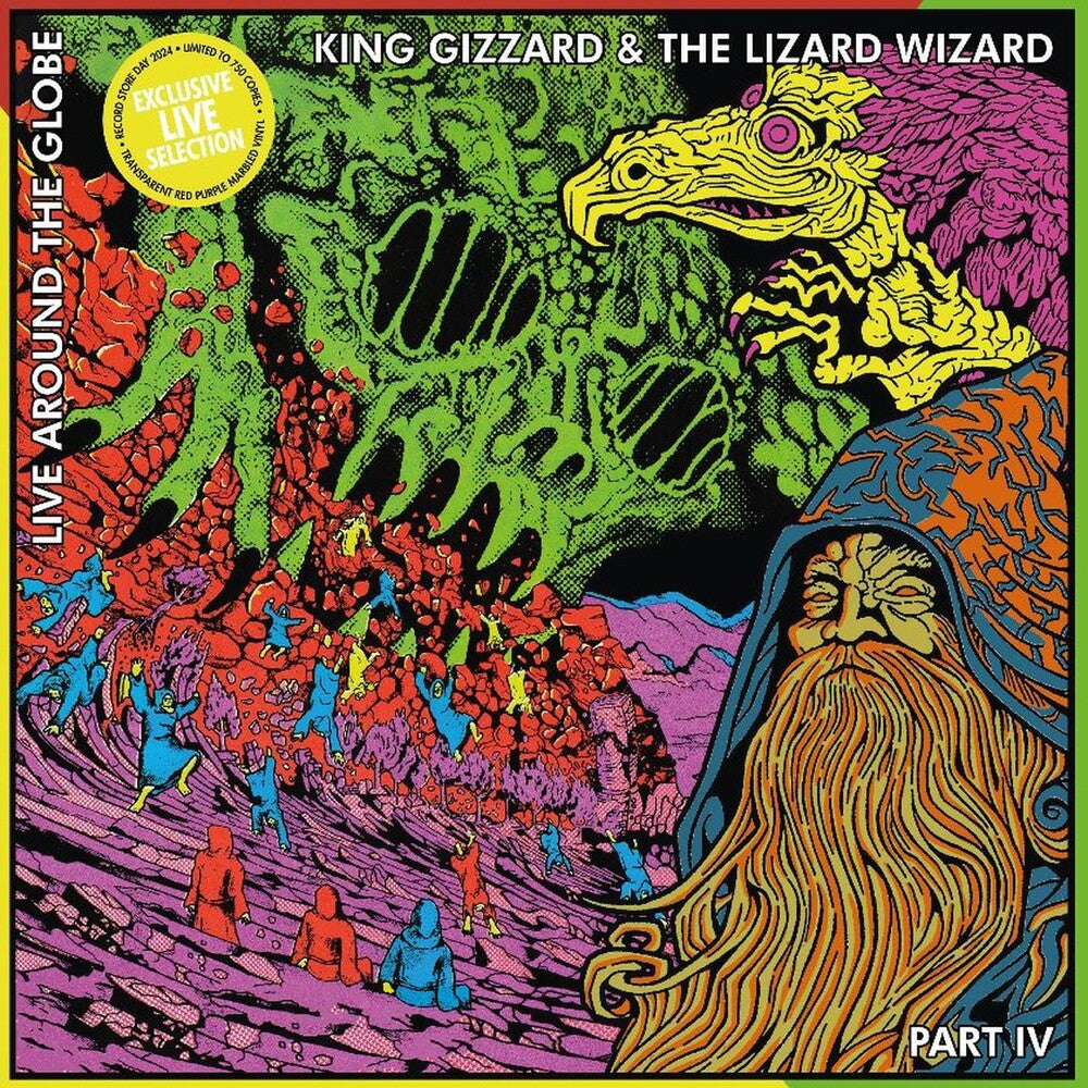 King Gizzard & The Lizard Wizard – Live Around The Globe: Part IV (LP Vinyl) - Back