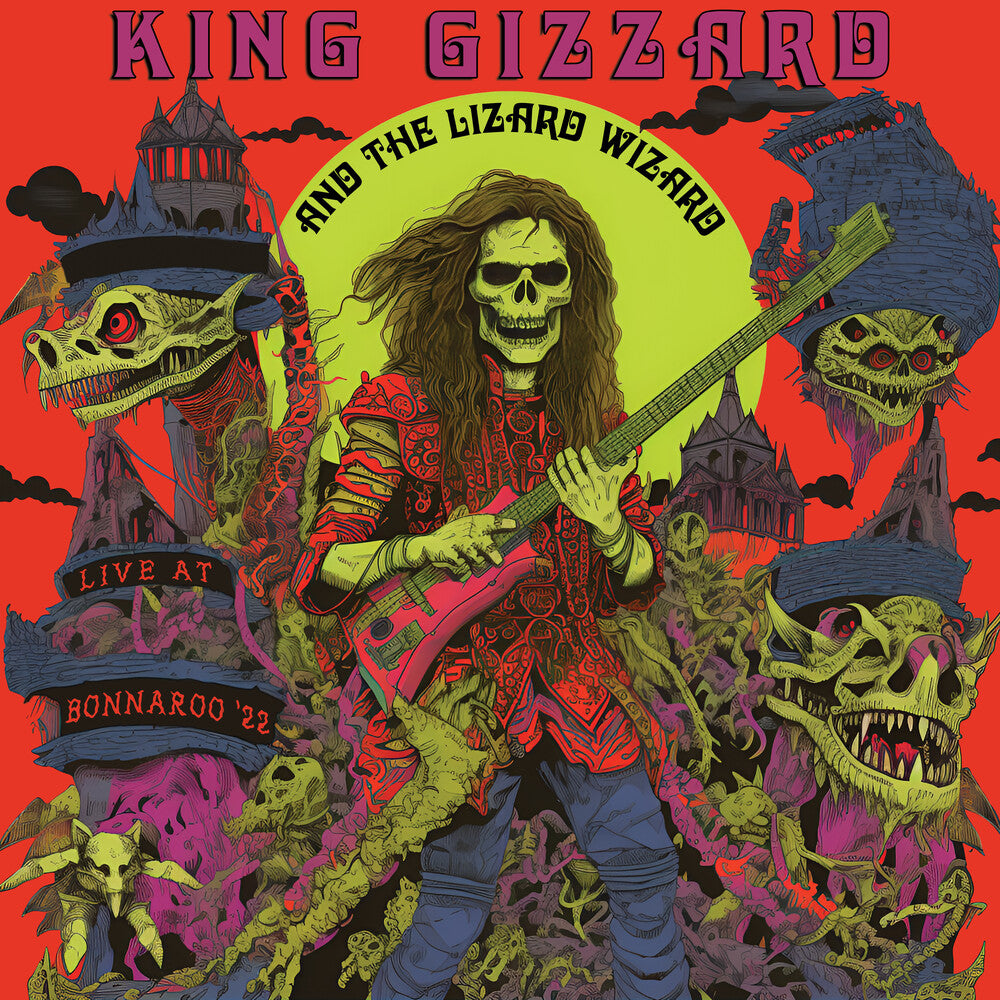 King Gizzard & The Lizard Wizard – Live At Bonnaroo '22 (CD) - Back