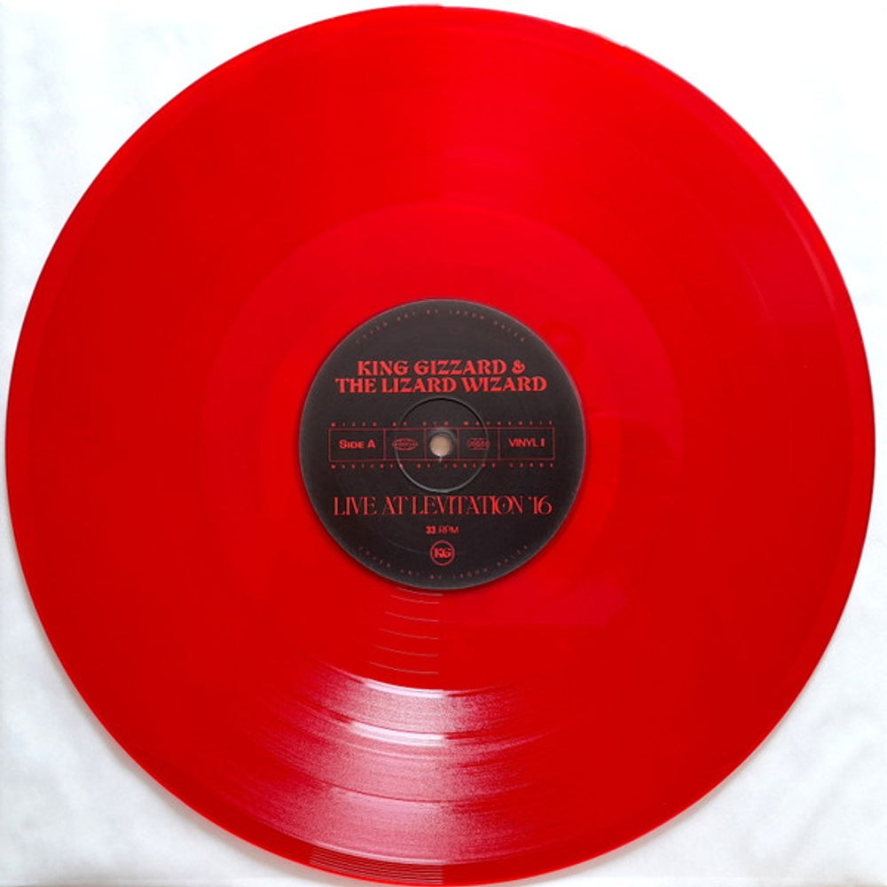 King Gizzard & The Lizard Wizard – Live At Levitation '16 (Red 2-LP Vinyl)