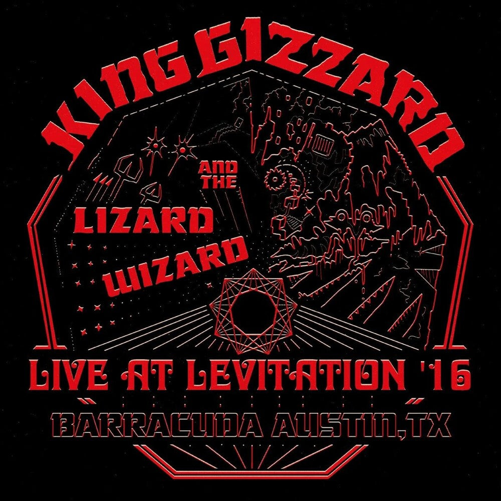 King Gizzard & The Lizard Wizard – Live At Levitation '16 (Red 2-LP Vinyl)