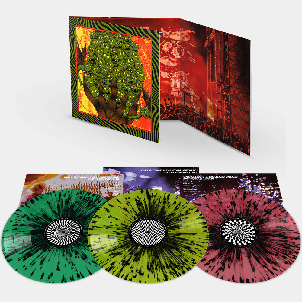 King Gizzard & The Lizard Wizard – Live In Houston '24 (Colored, Gate 3-LP Vinyl)