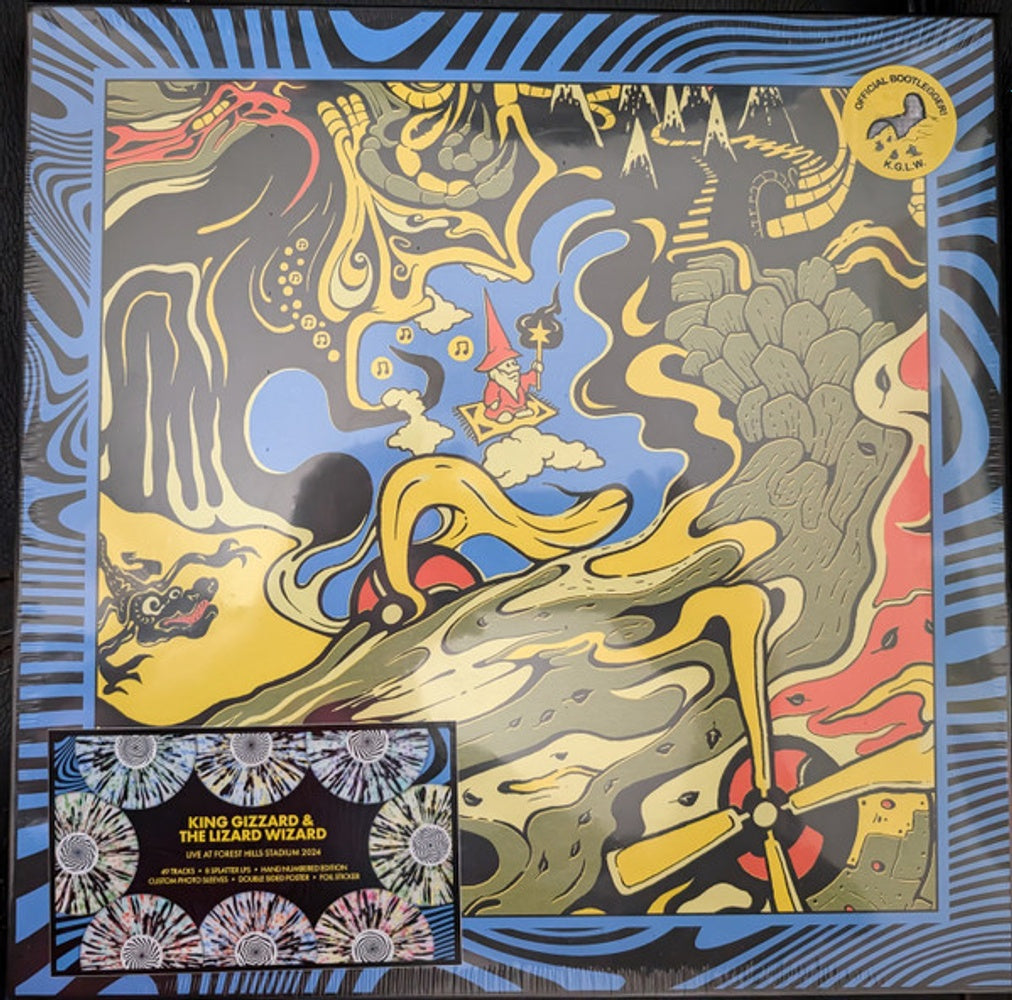 King Gizzard & The Lizard Wizard – Live at Forest Hills Stadium '24 (8 LPs Splatter 8-LP Vinyl)