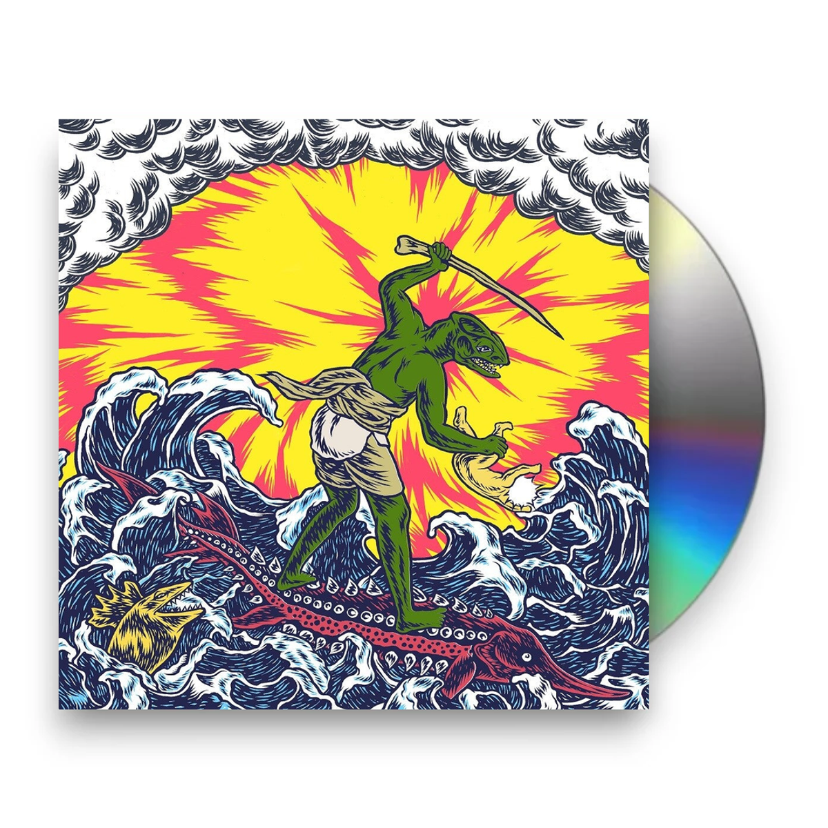 King Gizzard & The Lizard Wizard – Teenage Gizzard (CD) - Front