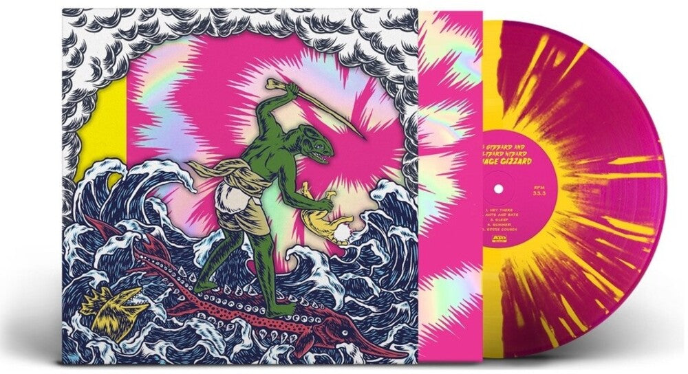 King Gizzard & The Lizard Wizard – Teenage Gizzard (Magenta & Yellow w/Yellow Splatter LP Vinyl)