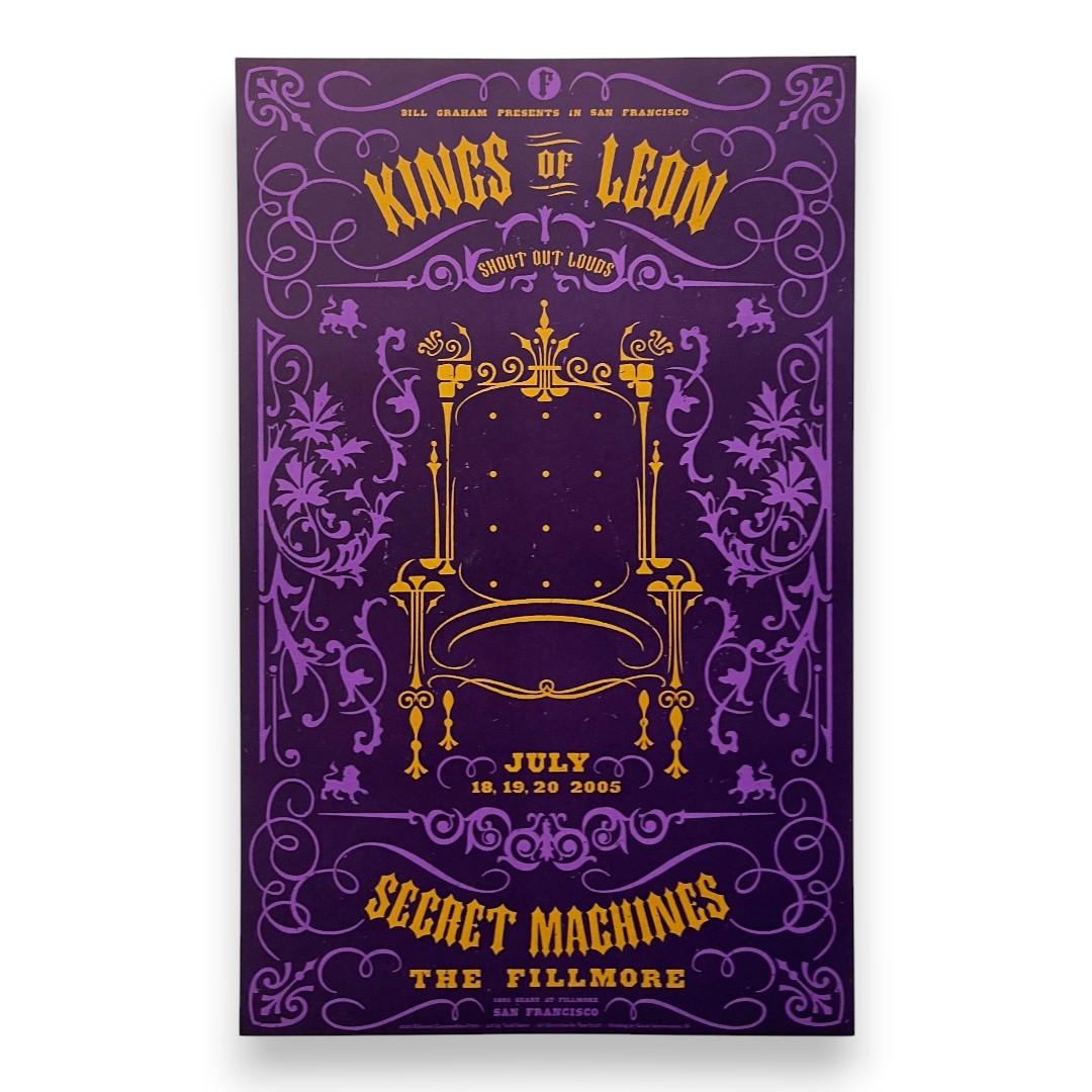 Kings Of Leon, Shout Out Louds – The Fillmore, San Francisco (Jul 18–20, 2005) by Todd Slater
