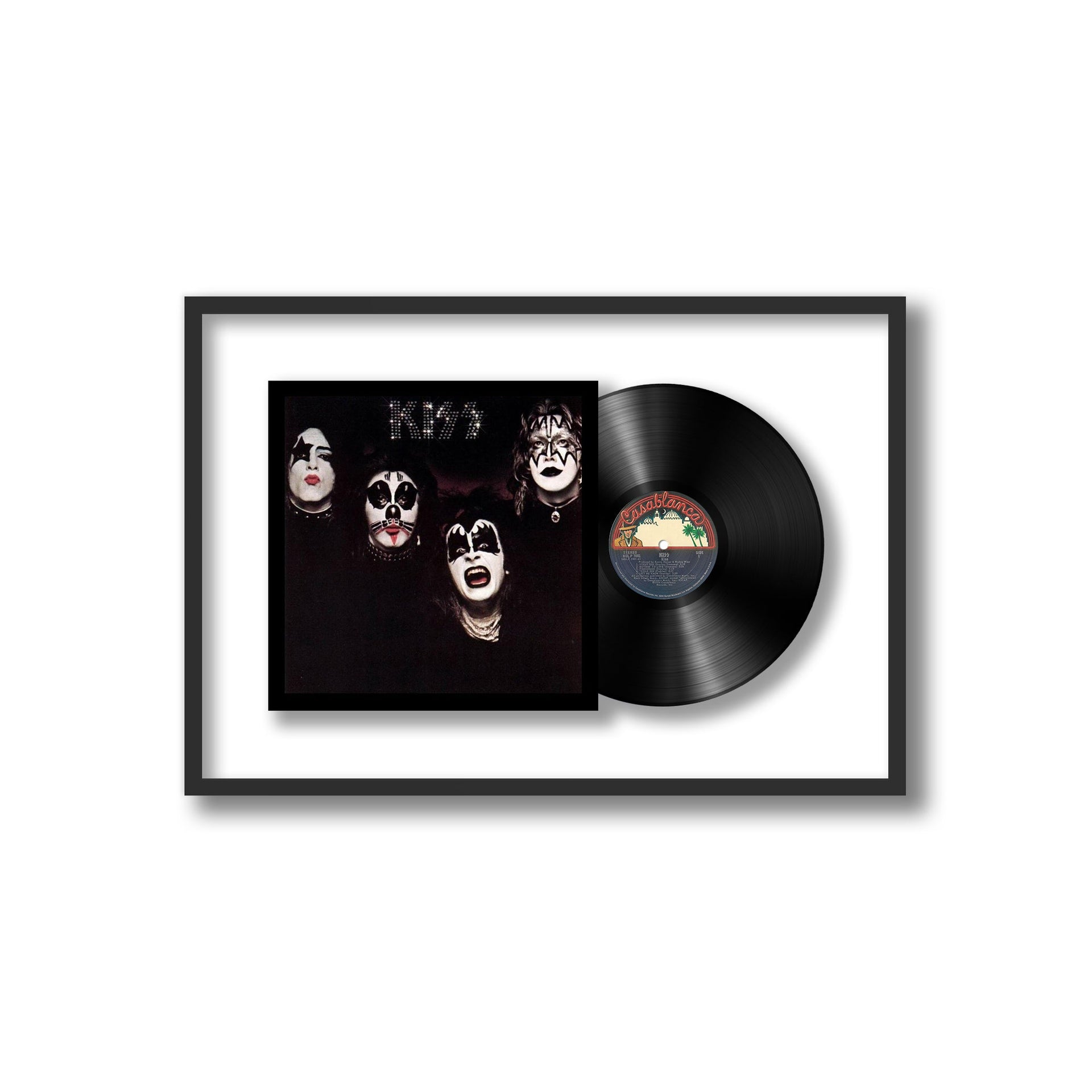 Kiss - Kiss (Framed Vinyl)