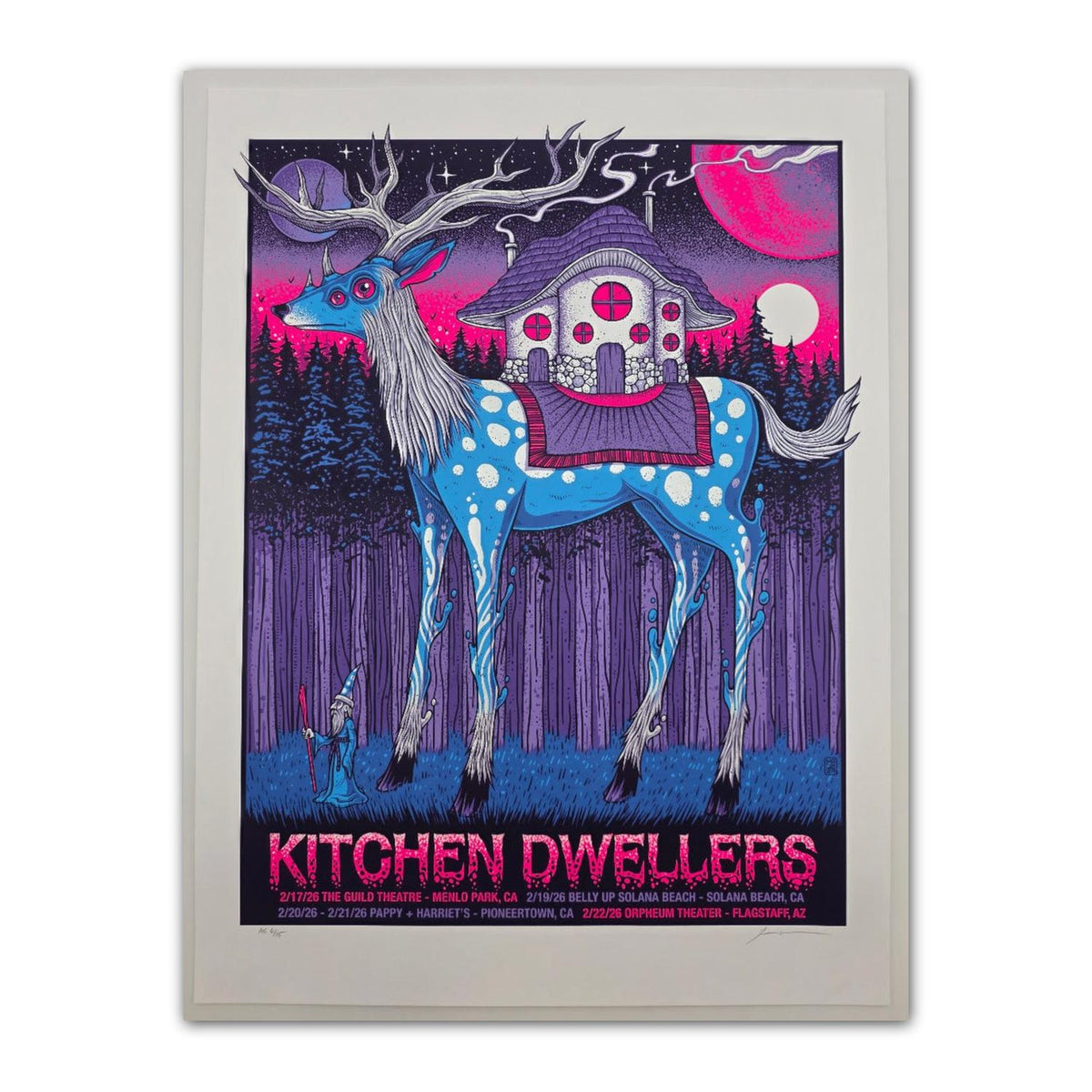 Kitchen Dwellers - CA Tour 2026 Poster by Mazza