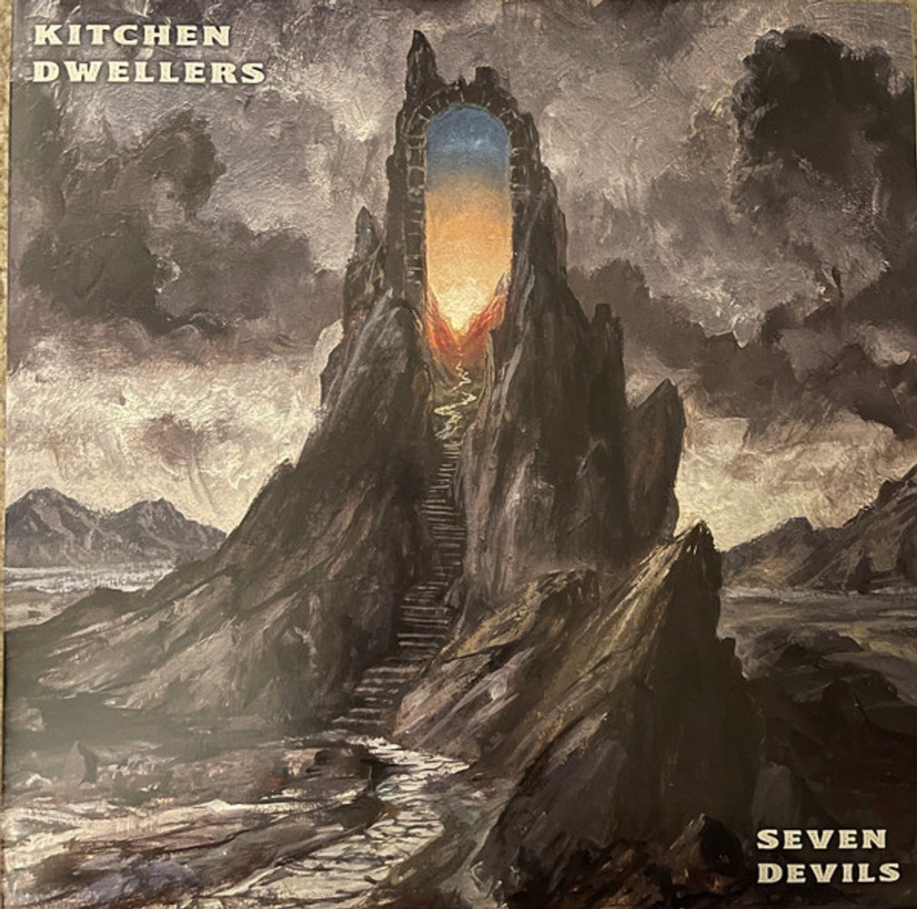Kitchen Dwellers – Seven Devils (Blue & Orange Galaxy 2-LP Vinyl) - Back