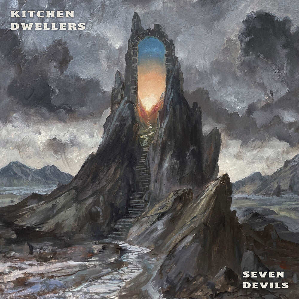 Kitchen Dwellers – Seven Devils (CD) - Back