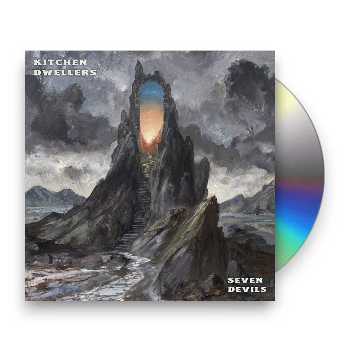 Kitchen Dwellers – Seven Devils (CD) - Front