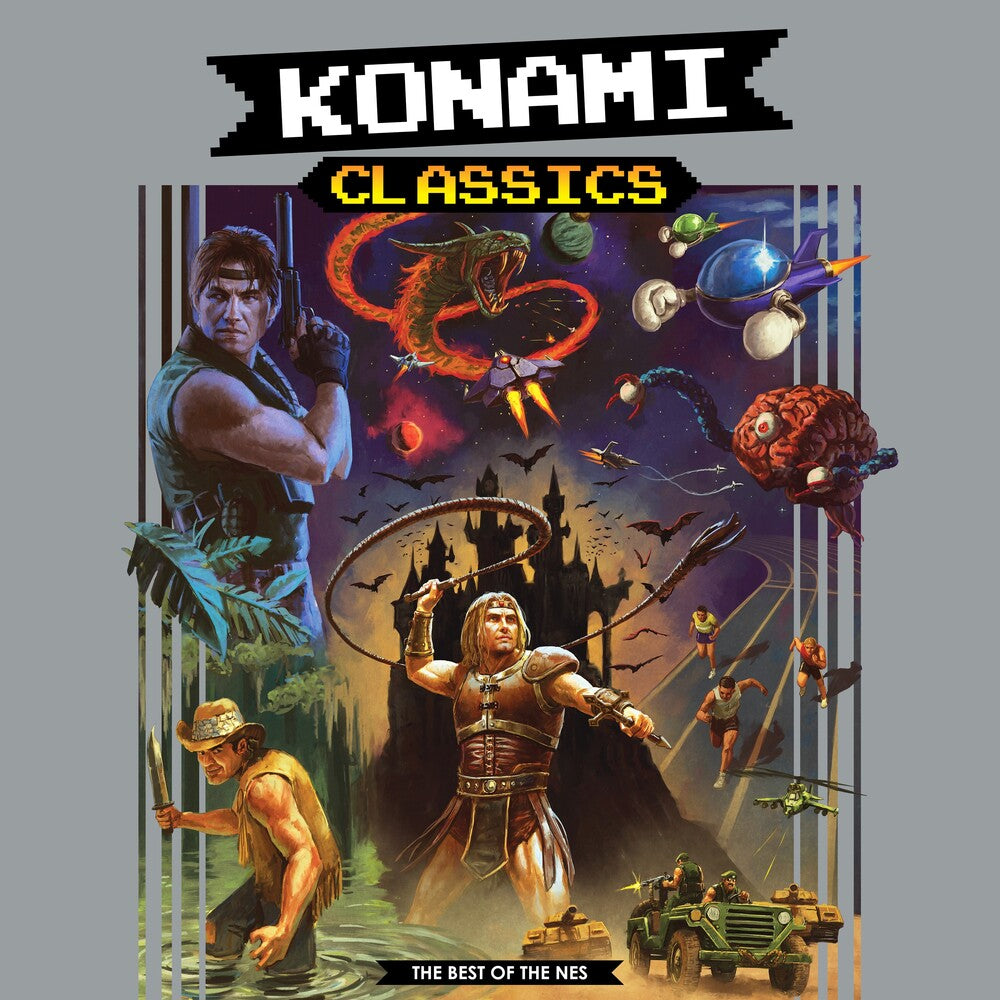Konami Kukeiha Club (Colv) (Red) (Ylw) – Konami Classics: The Best Of The Nes - O.S.T. (LP Vinyl)