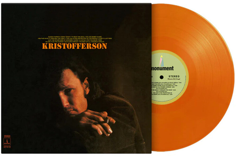 Kris Kristofferson – Kristofferson (180 Gram Orange LP Vinyl) - Front