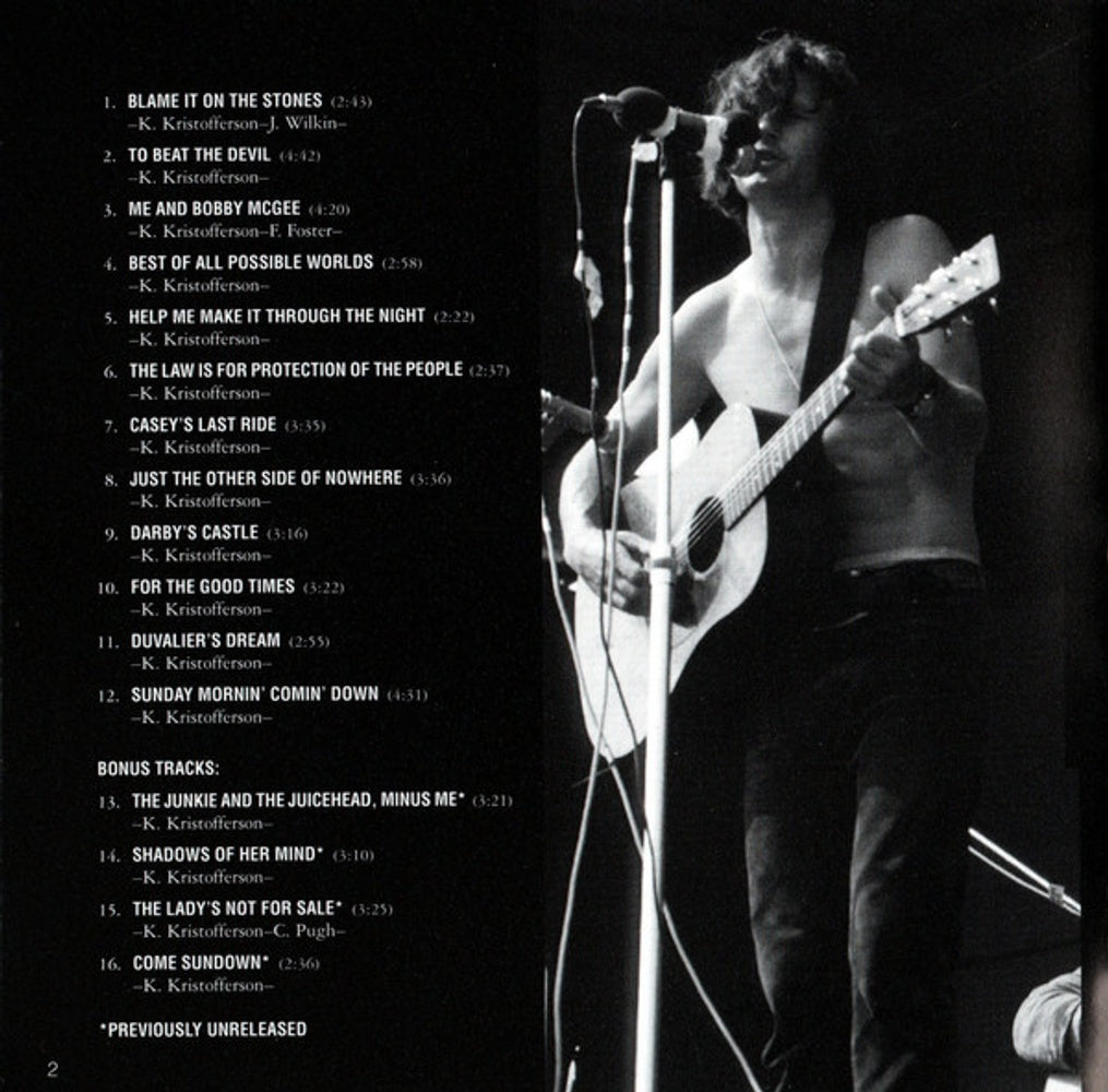 Kris Kristofferson – Kristofferson (CD) - Close-Up