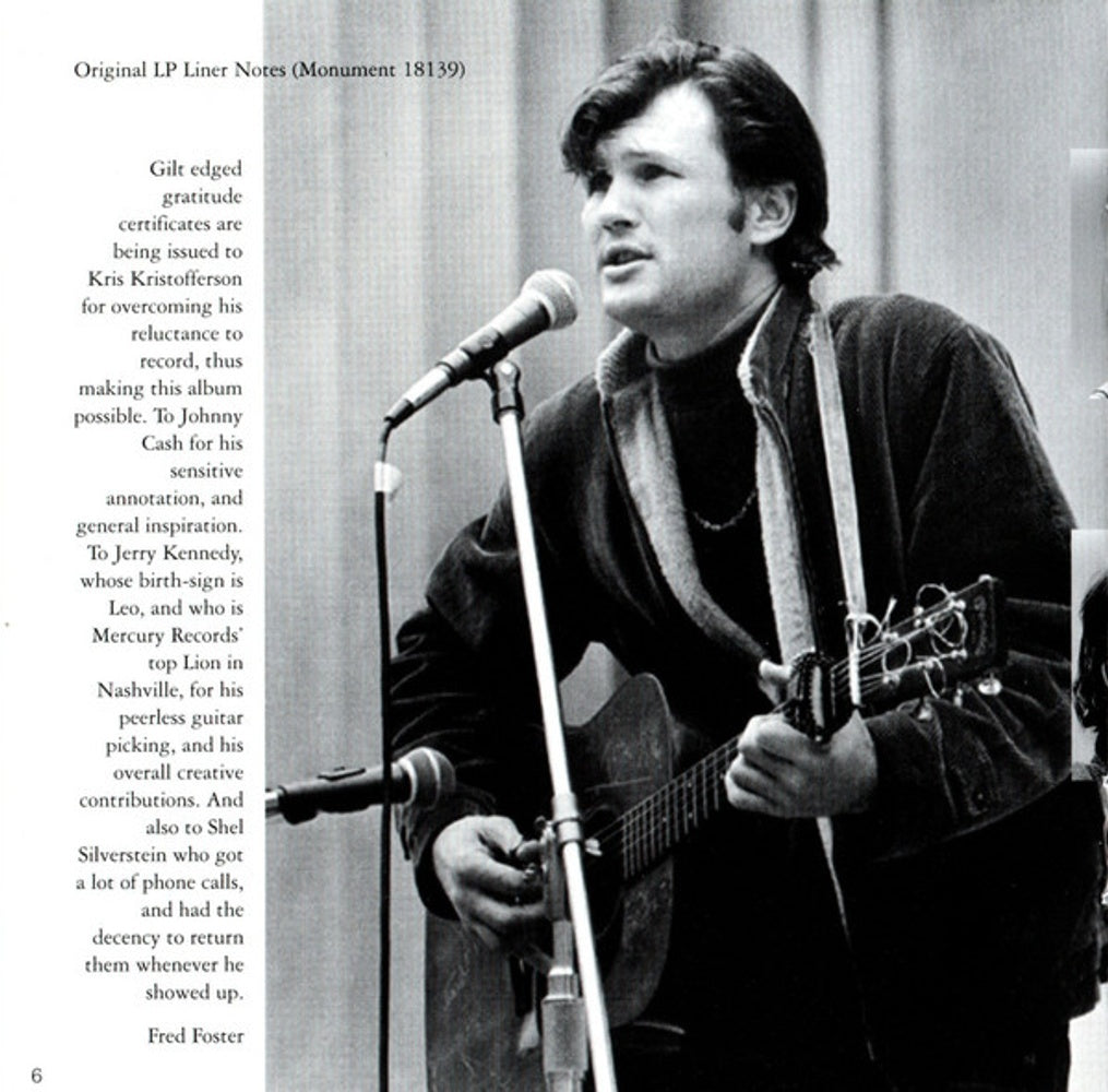 Kris Kristofferson – Kristofferson (CD) - Lifestyle