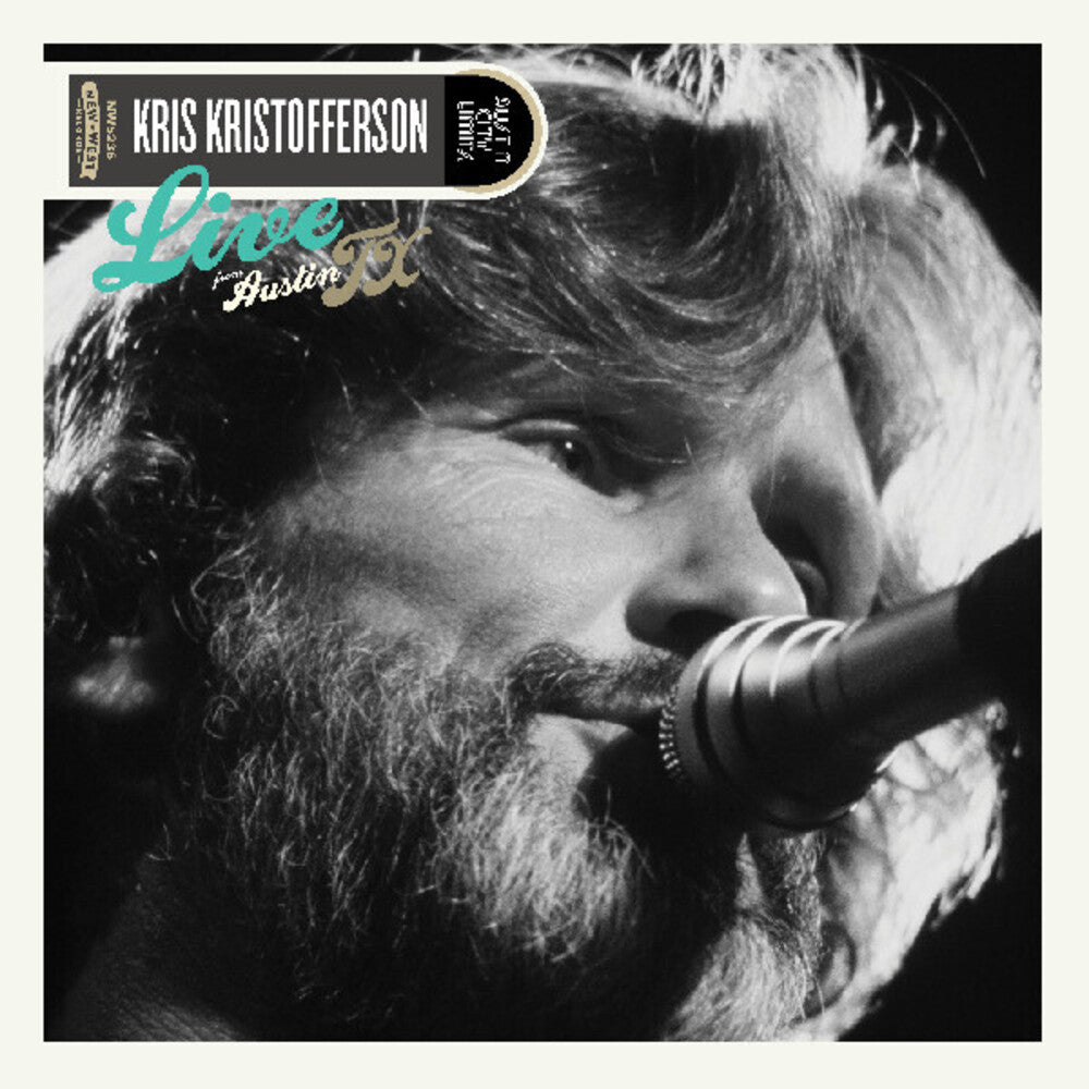 Kris Kristofferson – Live From Austin TX (Colored LP Vinyl) - Back